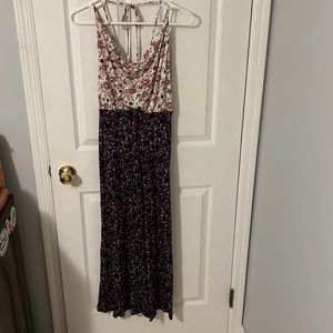 Free People size small stretchy maxi dress